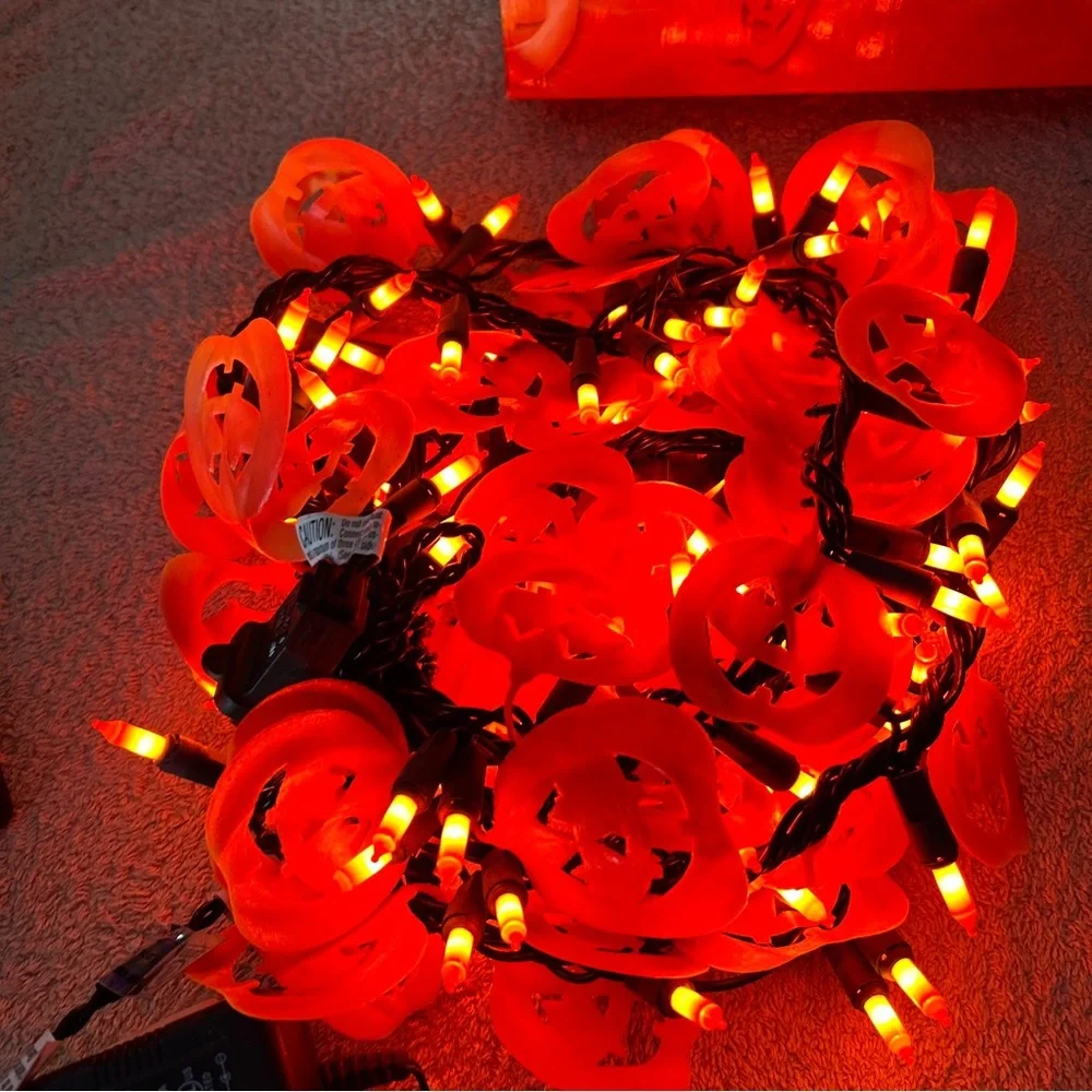 Halloween Lights Garland